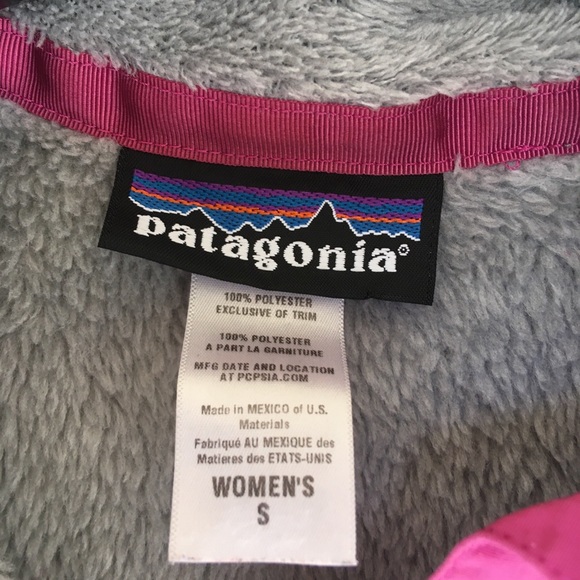 Patagonia Women Soft Gray Pink S Pullover Sweater - Picture 2 of 7